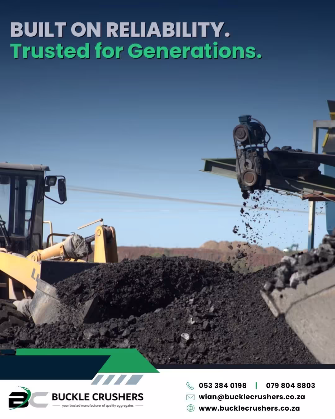 Buckle Crushers Gravel Supplier in Daniëlskuil
