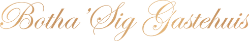 Botha'Sig Gastehuis logo